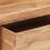 VidaXL vidaXL Solid Acacia Wood Console Table with Live Edges Accent Desk Living Room 4