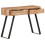 VidaXL vidaXL Solid Acacia Wood Console Table with Live Edges Accent Desk Living Room 5