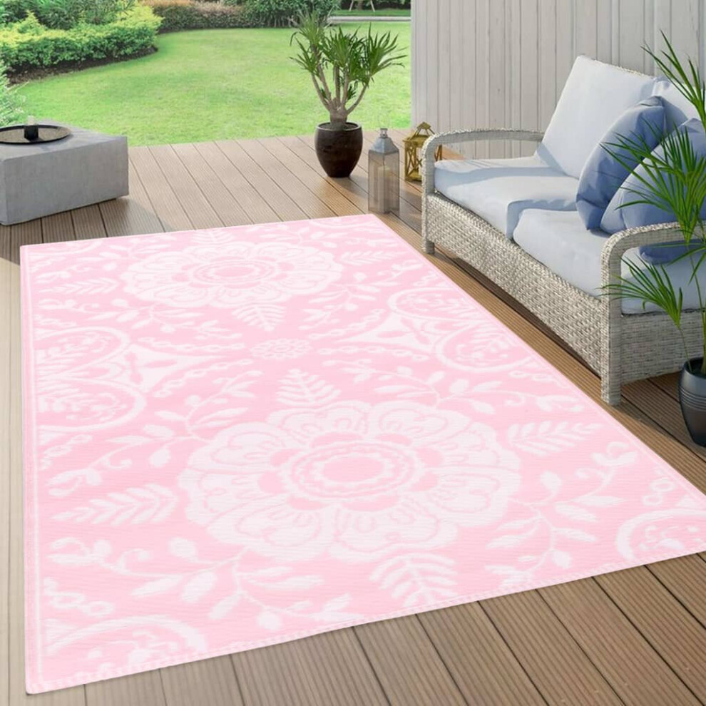 Outdoor Carpet Pink 120x180 cm PP