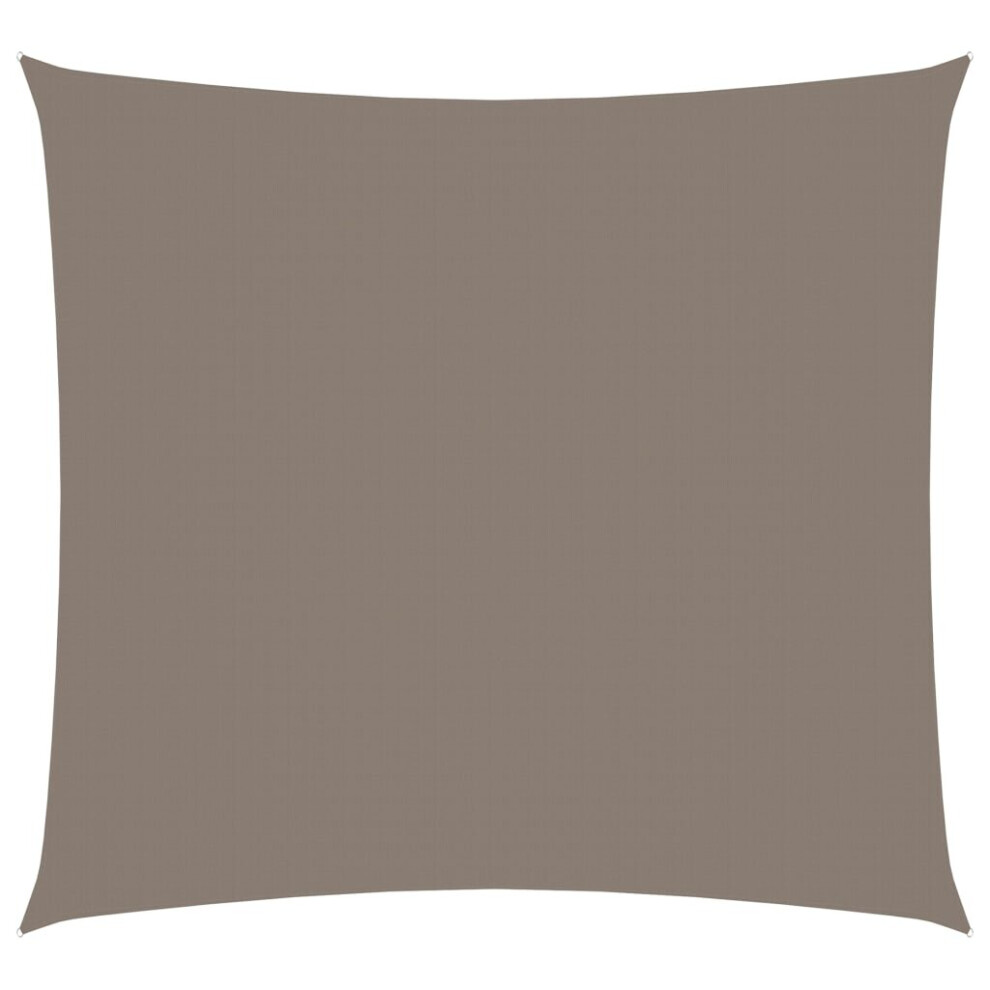 Sunshade Sail Oxford Fabric Square 4x4 m Taupe