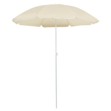 vidaXL Garden Parasol with Steel Pole Sunshade Outdoor Umbrella Canopy Sand