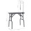 VidaXL vidaXL Adjustable Dog Grooming Table with 1 Loop Pet Puppy Cat Foldable Desk 10