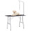 VidaXL vidaXL Adjustable Dog Grooming Table with 1 Loop Pet Cat Puppy Foldable Desk 1
