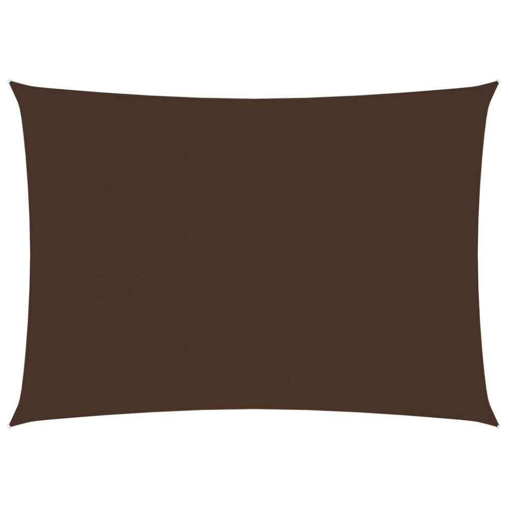 Sunshade Sail Oxford Fabric Rectangular 2.5x4.5 m Brown