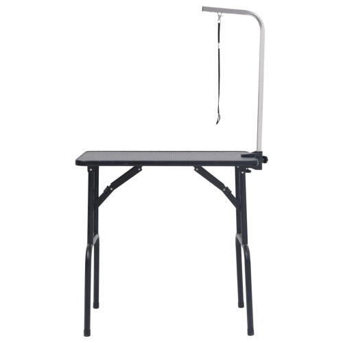 VidaXL vidaXL Adjustable Dog Grooming Table with 1 Loop Pet Puppy Cat Foldable Desk 2