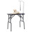 VidaXL vidaXL Adjustable Dog Grooming Table with 1 Loop Pet Puppy Cat Foldable Desk 1