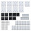 VidaXL vidaXL Zaunelement Set WPC 1391x186 cm Schwarz 9