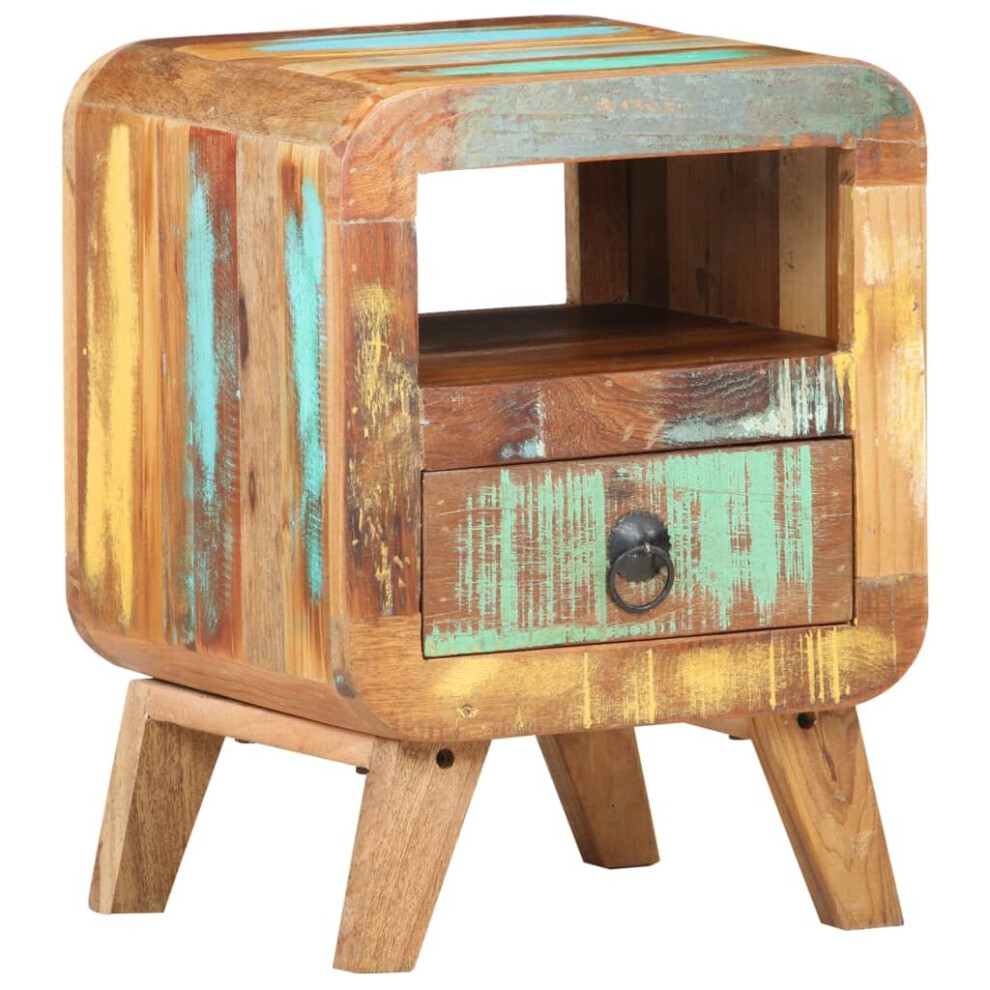 Bedside Cabinet 30x30x41 cm Solid Reclaimed Wood