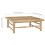 VidaXL vidaXL Gartentisch 65x65x30 cm Bambus 5