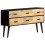VidaXL vidaXL Solid Mango Wood Sideboard Wooden Home Organiser Storage Side Cabinet 7