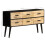 VidaXL vidaXL Solid Mango Wood Sideboard Wooden Home Organiser Storage Side Cabinet 5