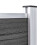 VidaXL vidaXL Zaunelement Set WPC 353x105 cm Schwarz 7