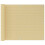 VidaXL vidaXL Balkon-Sichtschutz Beige 75x500 cm HDPE 1