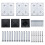 VidaXL vidaXL Zaunelement Set WPC 353x105 cm Schwarz 9