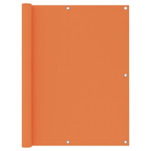 vidaXL Balkon-Sichtschutz Orange 120x400 cm Oxford-Gewebe