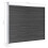 VidaXL vidaXL Zaunelement Set WPC 526x146 cm Grau 2