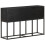 VidaXL vidaXL Solid Mango Wood Sideboard Storage Cupboard Wooden Side Carved Cabinet 4