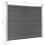 VidaXL vidaXL Zaunelement Set WPC 699x146 cm Schwarz 3