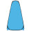 VidaXL Pop Up Shower Tent Blue 6