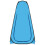 VidaXL Pop Up Shower Tent Blue 4