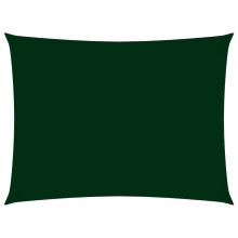 vidaXL Sunshade Sail Oxford Fabric Rectangular 2x4.5 m Dark Green Patio Shade