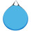 VidaXL Pop Up Shower Tent Blue 8