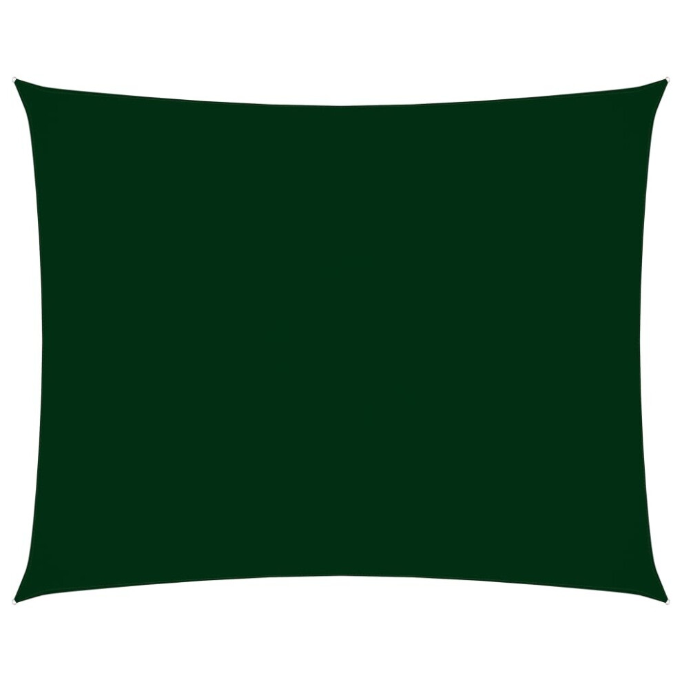 Sunshade Sail Oxford Fabric Rectangular 2.5x3.5 m Dark Green