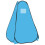 VidaXL Pop Up Shower Tent Blue 5