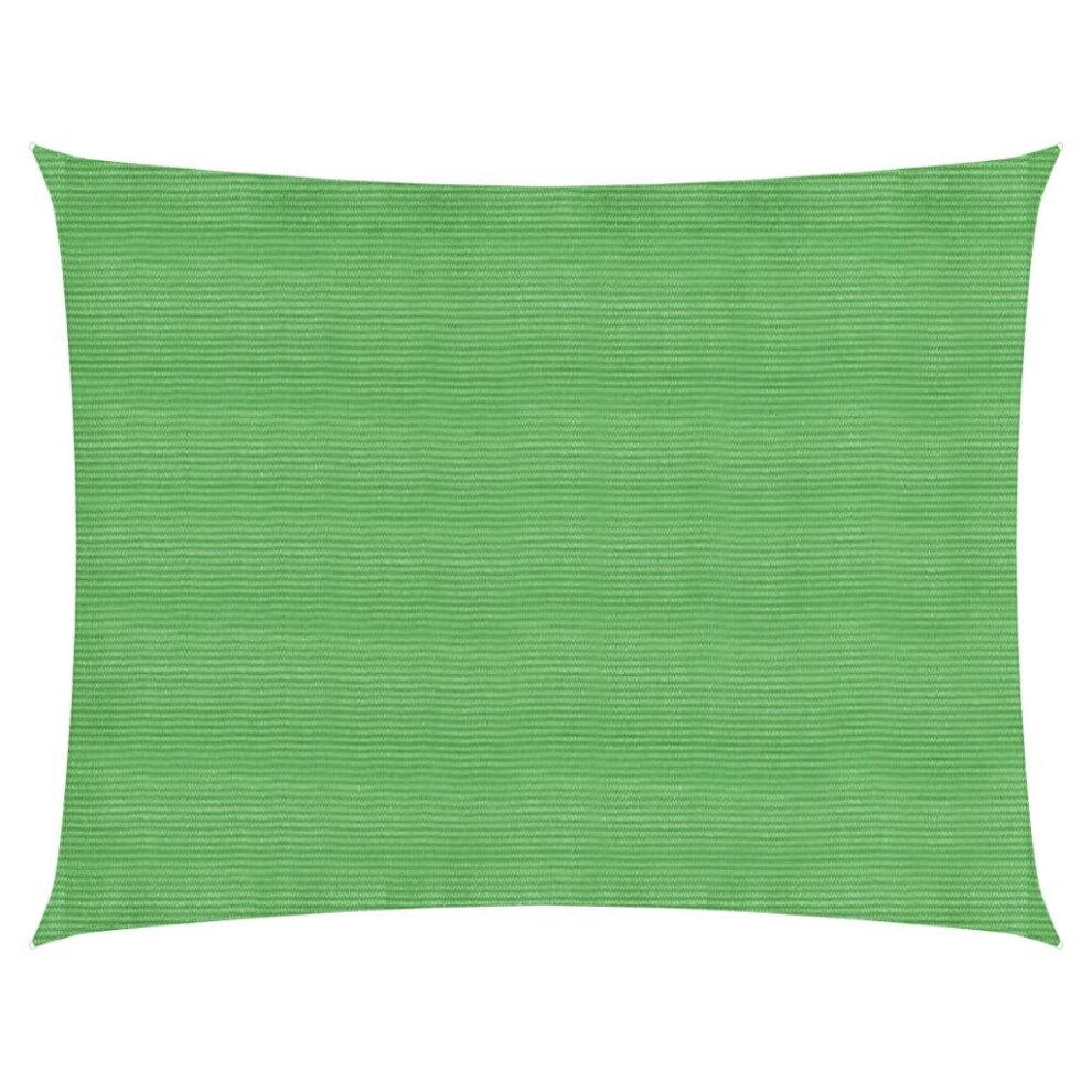 Vidaxl Sunshade Sail 160 G/M² 3.5X4.5 M Hdpe Sunscreen Canopy Light/Green