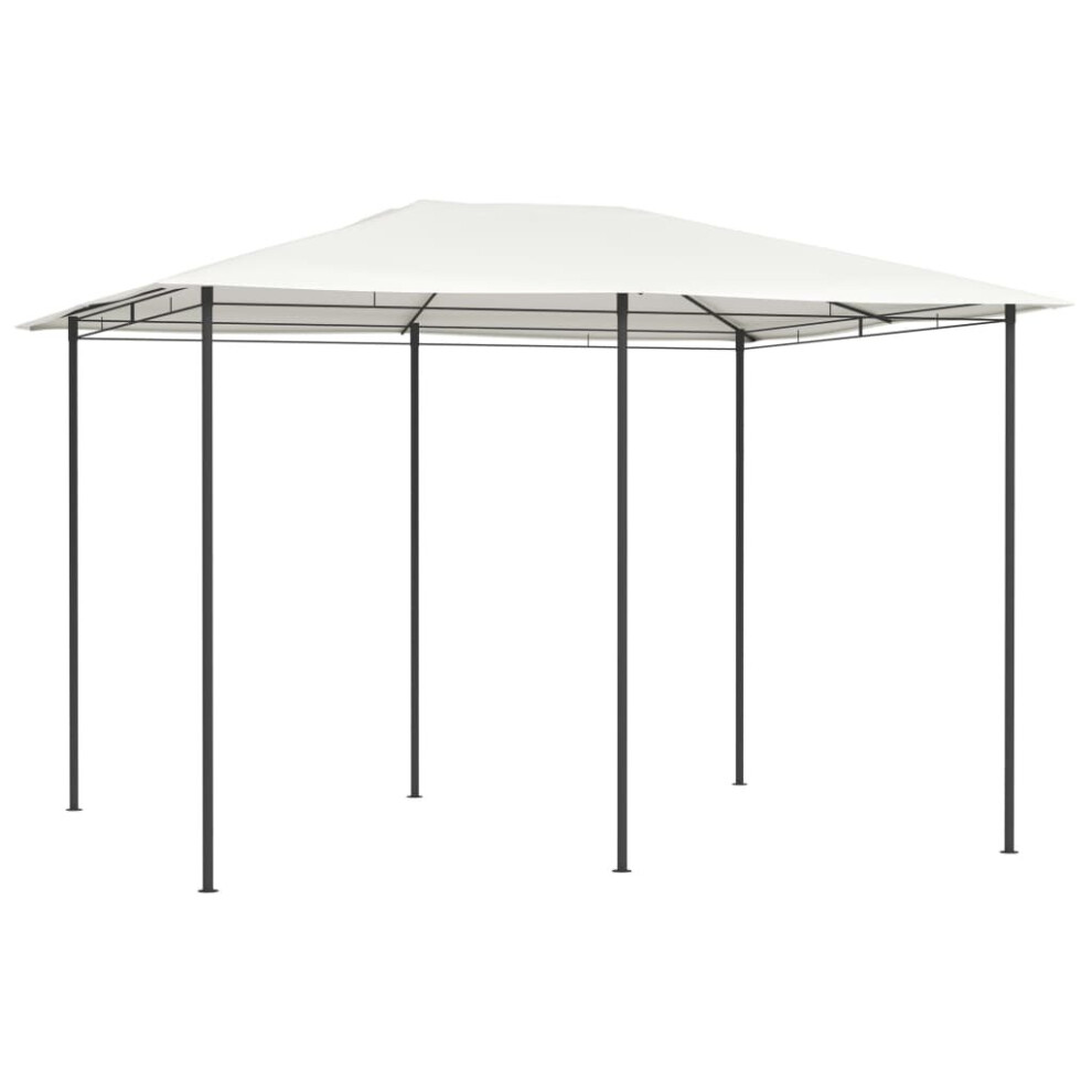 Vidaxl Gazebo Cream 160 G/M² Canopy Shelter Garden Pavilion Sunshade Tent