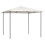 VidaXL vidaXL Pavillon 3x3x2,6 m Creme 160 g/m² 1