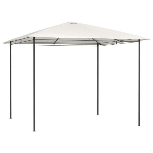VidaXL vidaXL Pavillon 3x3x2,6 m Creme 160 g/m²