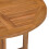 VidaXL vidaXL Solid Teak Wood Folding Dining Table Patio Outdoor Dinner Desk Garden 6