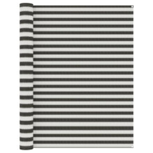 Tent Carpet 250x550 cm Anthracite and White