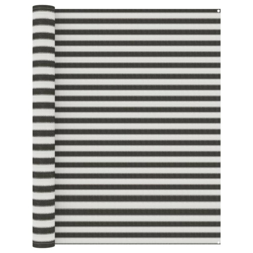 VidaXL Tent Carpet 250x550 cm Anthracite and White