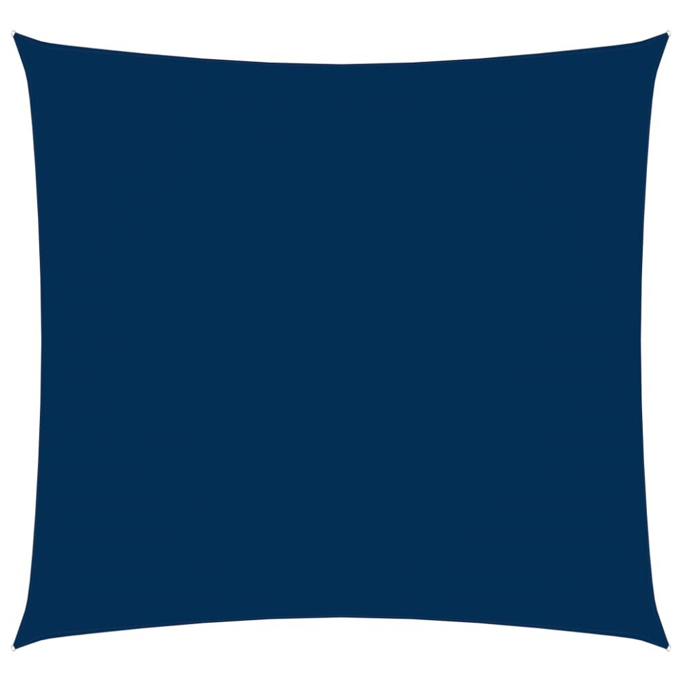 vidaXL Sunshade Sail Oxford Fabric Square 7x7 m Blue Patio Shade Sunscreen
