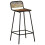 VidaXL vidaXL 4x Bar Chairs Solid Reclaimed Wood Counter Stool Dining Room Kitchen 8