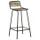 VidaXL vidaXL 4x Bar Chairs Solid Reclaimed Wood Counter Stool Dining Room Kitchen 9