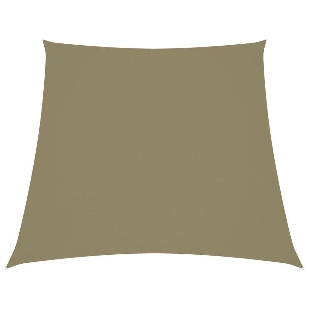 Sunshade Sail Oxford Fabric Trapezium 3/4x3 m Beige