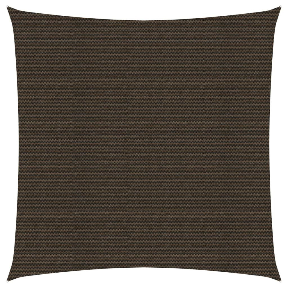 Vidaxl Sunshade Sail 160 G/M² 2.5X2.5 M Hdpe Sunscreen Shade Canopy Brown