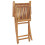 VidaXL Folding Garden Chairs 2 pcs Solid Teak Wood 6