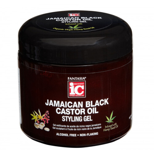 Fantasia IC Schwarzer Castor Style Gel 16oz