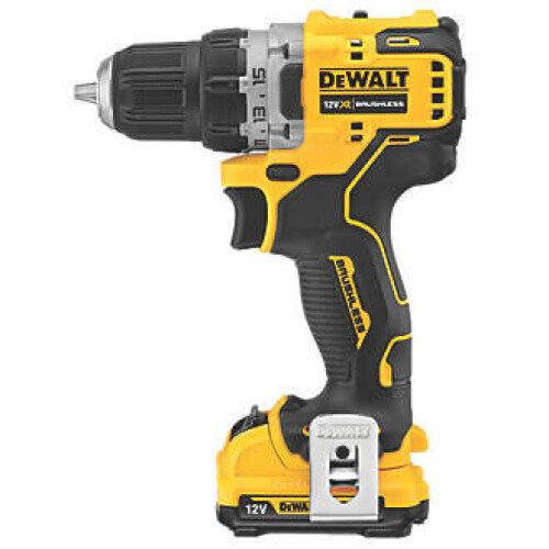 DeWalt DEWALT DCD701D2-GB 12V BRUSHLESS COMPACT DRILL DRIVER WITH 2 X 2AH BATTERIES 2