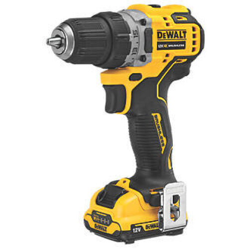 DeWalt DEWALT DCD701D2-GB 12V BRUSHLESS COMPACT DRILL DRIVER WITH 2 X 2AH BATTERIES 1