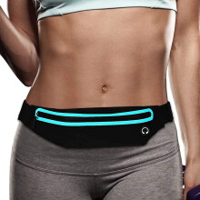 Filoto Running Belt Running Taist Pack for Women Men USA Preouteuse Hands Fracleflective Runner Pouch Belt Fitness Workout Sac sans rebond Ajuste