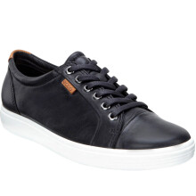(5-5.5 UK (38EU), Black) Ecco Womens Soft 7 Leather Casual Fashion Pumps Trainers