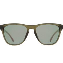 (One Size, Matte Olive) Red Bull SPECT Unisex Spark Polarized Mirrored Active Sports Sunglasses