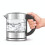 Sage Sage the Compact Glass Kettle [BKE395UK] , 1L, Silver 2