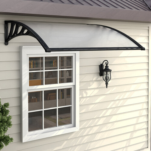 Door Canopy Awning Window Rain Shelter Shade Roof Covers Front Back Porch on OnBuy