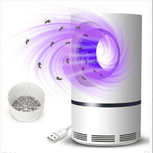 Pro Electric Fly Insect Bug Pest Mosquito Killer Zapper UV LED Lamp White